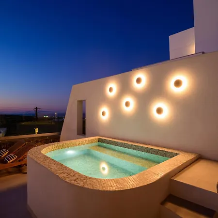 לינה וארוחת בוקר Eteo Santorini Luxury קרטראדוס
